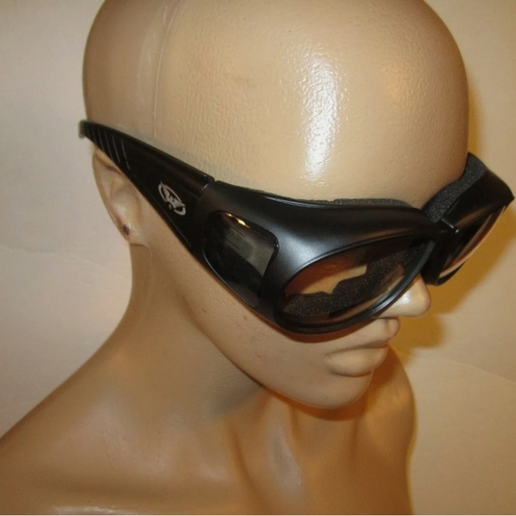 Z87 Motorcycle Glasses Clear Lens Over Biker - Picture 7 of 13